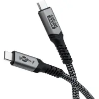 Pro USB-C Cable with Textile Sheath