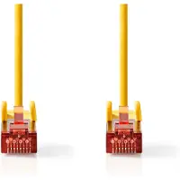 Nedis Câble Réseau Cat8 Ccgl85221ye150 S/ftp Lszh 15 M