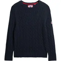 Superdry Pull-over marine / mélange de couleurs
