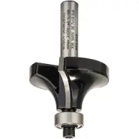 Bosch Accesorios Round With Bearing Router Bit 8x36.7x60 Mm Argenté