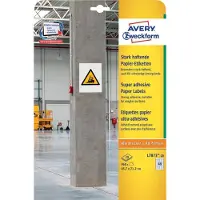 Avery Zweckform Étiquettes papier très adhésives