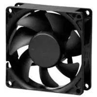 SUNON Ventilateur DC 12V xx PWM (80 mm, 1x), Ventilateur PC, Noir