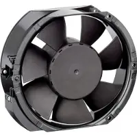 EBM PAPST EBM 6424 Ventilateur axial 24 V/DC 390 m³/h (Ø x H) 172 mm x 51 mm (172 mm, 1x), Ventilateur PC, Noir