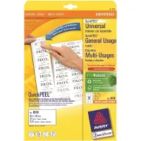 Avery Étiquettes universelles