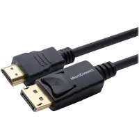 Microconnect MC-DP-HDMI-1000 Videokabel-Adapter 10 m DisplayPort Schwarz (MC-DP-HDMI-1000)