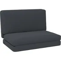 HOMCOM Canapé de sol pliable 3 en 1 Canapé-lit avec aspect velours, rembourré Canapé-lit pouvant supporter jusqu'à 240 kg pour chambre à coucher, salon, gris foncé