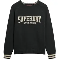 Superdry Pull-over 'Slouchy Intarsia' beige / gris chiné