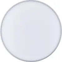 Brilliant Plafonnier LED Britt argent/blanc Ø46cm 36W 4500lm CCT 3000K-6500K Variable Télécommande Minuterie