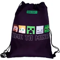 Astra Sac à chaussures Minecraft Time To Mine., Vert