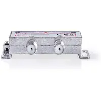 Nedis CATV-Splitter - 5 - 1000 MHz - perte d'insertion : 8.0 dB - nombre de sorties : 4 - 75 Ohm - alliage de zinc