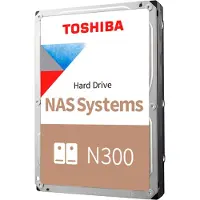Toshiba N300 Nas Hard Drive 22Tb Bulk 3.5 Sata 7200 Rpm 512Mb Cmr (Hdwg62Cuzsva)