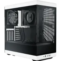 HYTE Y40 White ATX MidiTower Boîtier Gaming blanc/noir, fenêtre latérale