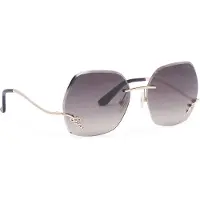GUESS Gu00268 Woman Sunglasses Doré Gradient Brown/CAT3 Femme