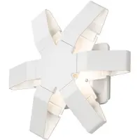 Konstsmide LED lampe d'extérieur Pescara Star 25 cm blanc