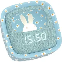 Mobility On Board Mobility Réveil de bord av. Lumière - Billy Horloge - Blue Flowe - - UneTaille - Lampe de nuit