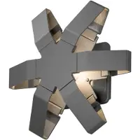 Konstsmide LED lampe d'extérieur Pescara Star 25 cm anthracite
