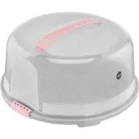EMSA PREP & BAKE Kuchenaufbewahrungsbox rund rosa 34cm K32684 2100129785 3168430352599