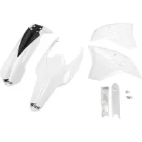 Ufo PLAST Kit de carénage Pour modèles KTM En ho blanc