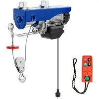 MSW Treuil à câble Expondo - 1350 W - 800 kg - 12 m - avec télécommande