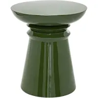 Atmosphera Totem-beistelltisch jaya metall grün d38cm - créateur d'intérieur