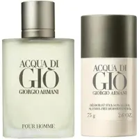 Giorgio Armani Acqua di Giò Pour Homme, recharge de 100 ml + déodorant stick 75 g (pour homme)