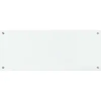 vidaXL Protection de cuisine Transparent 100 x 40 cm verre trempé