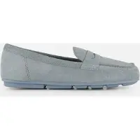 Tamaris Mocassins en cuir pour femme 1-24203-46, pointure : 40 EU, couleur : bleu