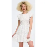 ONLY Robe 'ONLDIONE' vert / blanc