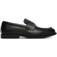 Calvin Klein Chaussure basse 'Logo Plaque' noir