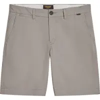Superdry pour homme. M7110422A Short chino stretch gris (36), Casuel, Coton
