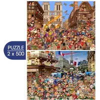 Grafika Puzzle 2 Puzzles - L'Art de François Ruyer - 500 à 999 pièces