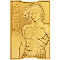 Fanatic Metal Gear Solid 2 Lingot Raiden 24k Gold Plated Limited Edition, Or