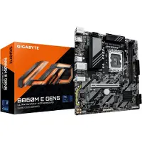 Gigabyte B860M E GEN5, Intel, LGA 1851 (Socket V1), Intel Core Ultra (Série 2), LGA 1851, DDR5-SDRAM, 128 Go