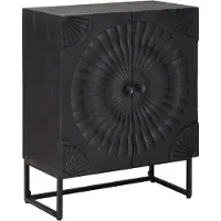 vidaXL Buffet noir 55 x 30 x 70 cm