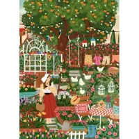 Pieces & Peace Puzzle Jardin de Campagne - 1500 pièces