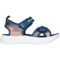 SKECHERS Sandales Microspec-Splash Garçon Navy