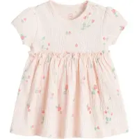 Cool Club Barboteuse / body vert / rose pastel