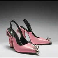 KOI Talons hauts Rockabilly de - TITLE Revenge Pump Gun Heels - EU36 - EU38 - pour Femme - rose - Taille EU 38