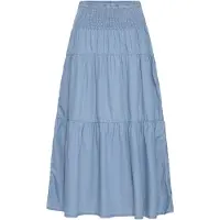 PULZ Jupe 'PZJILL' bleu