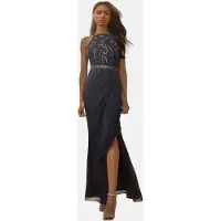 Lipsy Robe bleu marine / argent