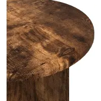 vidaXL Ensemble de tables d'appoint 2 pcs Chêne Fumé Bois d¿ingénierie