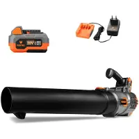 FUXTEC Souffleur de feuilles à batterie 20V FX-E1LB20 - set avec batterie 4Ah et chargeur 1A