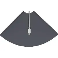 vidaXL Étagère flottante avec étagère 2 pcs Anthracite 18 x 18 x 2 cm