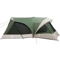 vidaXL Tente familiale pour 14 personnes, couleur verte