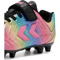Hummel Chaussure de sport 'Top Star F.G. 2.0' bleu / turquoise / or / rose clair