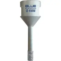 Carat Blue Diamond, Jeu De Forets À Carrelage Ø 6 Mm M14 - 10 Pièces