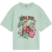 We fashion T-Shirt menthe / mélange de couleurs