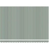 vidaXL Store électrique rétractable vert, blanc, anthracite 4 × 3,5 m