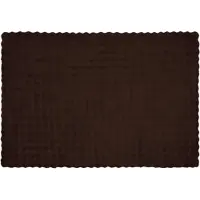 vidaXL Couverture en Fourrure de Lapin Synthétique 4 pcs Camel