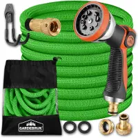 Gardebruk Tuyau d'arrosage vert 22m flexible